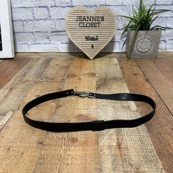 CHICO'S GENUINE LEATHER MADE IN USA BELT SIZE M/L - Picture 2 of 9